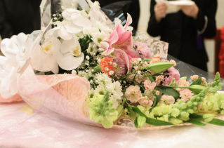 花束の写真